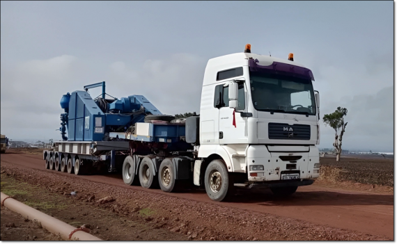 MTI Logistics Handle 2,400 Tons of Drilling Equipment