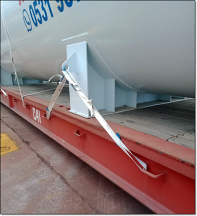 Element International Logistics Handle LPG Tank in Turkey