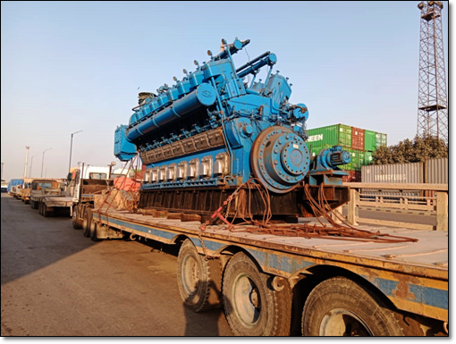 Star Shipping Transport Wärtsilä Generator Sets to Punjab