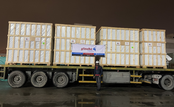 Glaube Logistics Transport Capacitor Bank to Dammam