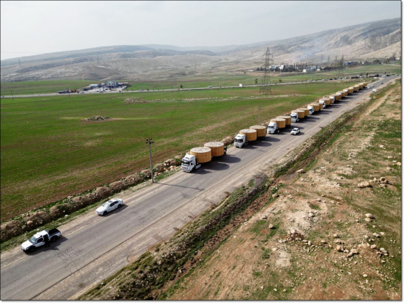 Blue Bell Shipping Handle 1st Shipment for Project in North Iraq