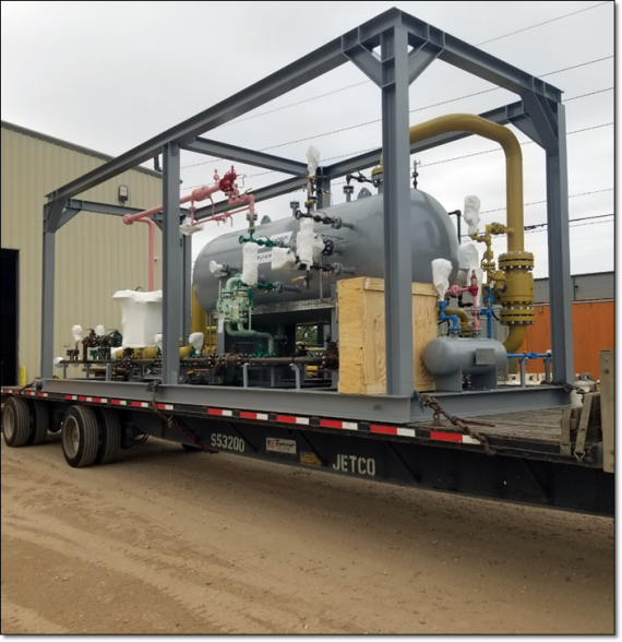 Anker Logistica Deliver 3-Phase Separator from Houston