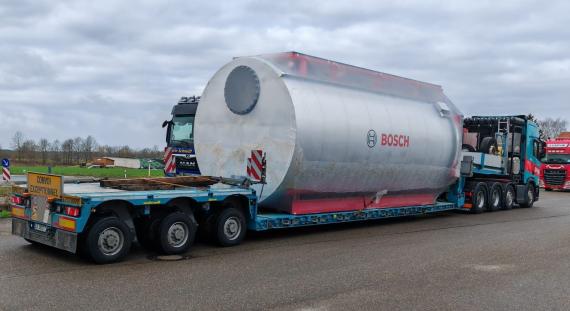KGE Transport Steam Boilers from Germany to Kazakhstan