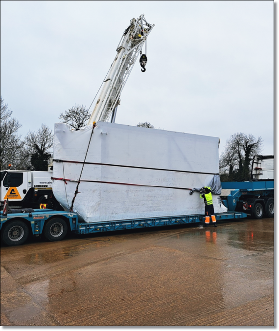 3PL & KGE Baltic Coordinate on Boiler Shipment for UK Project
