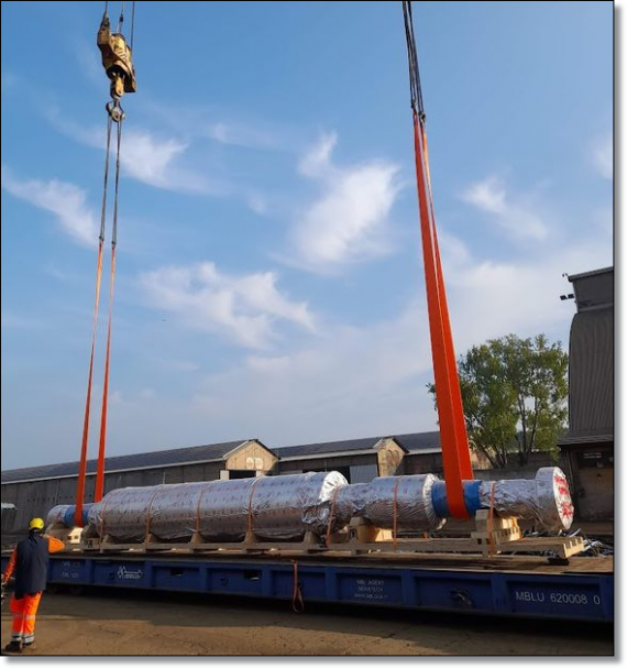 Go Gauge Logistics Execute Heavy Lift Project from Italy to India