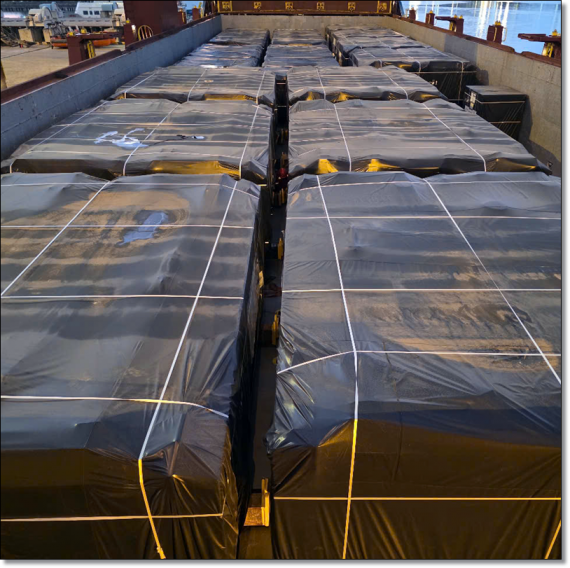 Royal Cargo Transport Fabricated Steel Modules to Australia