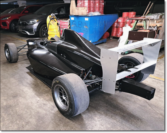 Europe Cargo Transport 2022 Formula E Model to Los Angeles