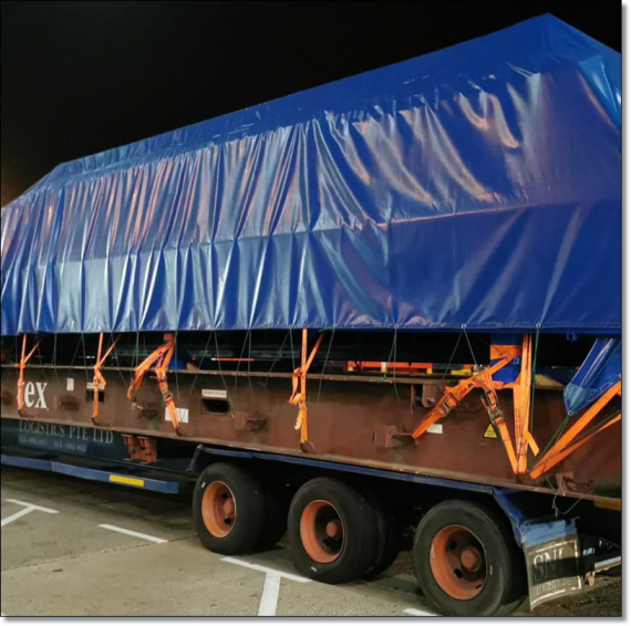 Infreight Ship Airport Function Truck from Belgium to Singapore