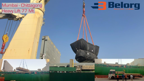 Belorg Shipping Complete Shipment from Mumbai to Chittagong