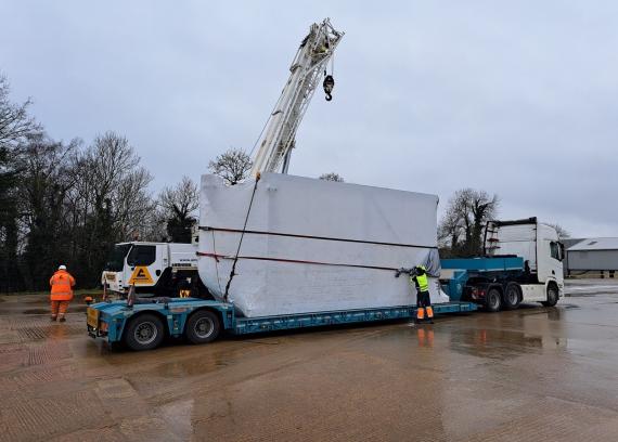 3PL & KGE Baltic Coordinate on Boiler Shipment for UK Project