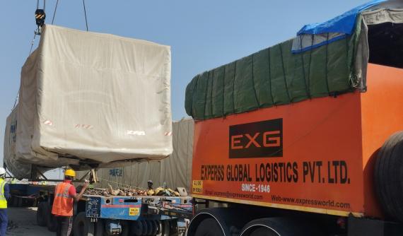 EXG Handles Delivery of Passenger Boarding Bridges