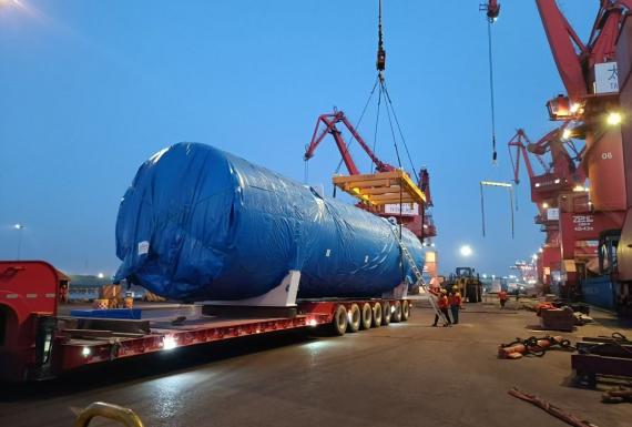 Protranser Deliver Cryogenic Ethylene Storage Tank to the USA
