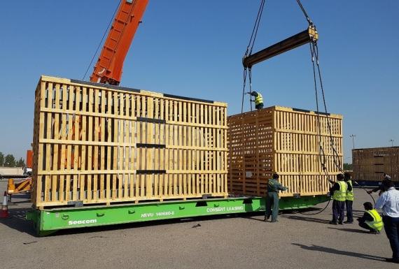 ATLAS Deliver Heavy Lift Cargo for Shagaya Renewal Energy Park