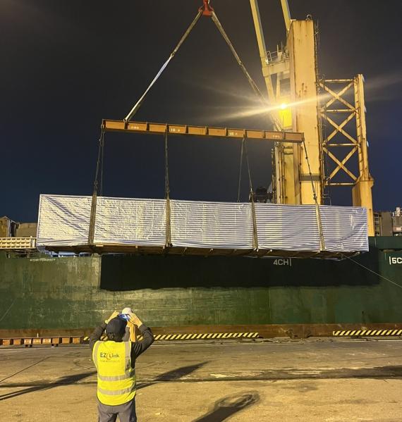EZ Link and SCACLI Cooperate to Transport Machinery Plates