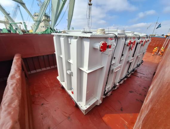 Europe Cargo Coordinate Transformer Deliveries in Germany