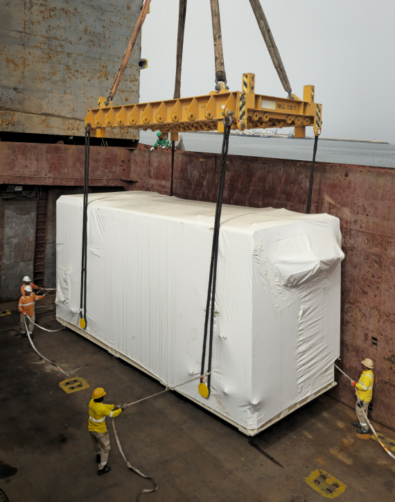 MIS Handle Gas Turbines from Sohar to Umm Qasr