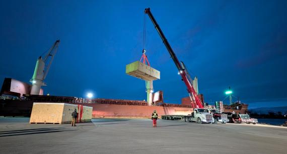 NUERA Canada & Interfracht Germany Collaborate to Move Industrial Cargo