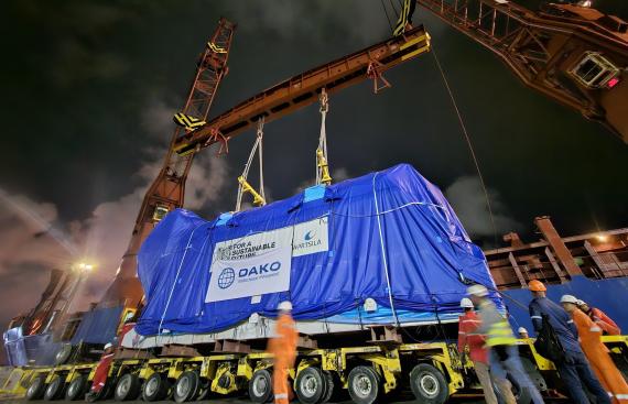 DAKO Worldwide Transport Deliver for Power Plant Project
