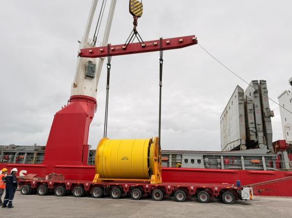 MS Global Freight Solution Moves Reels from Malaysia to Georgia