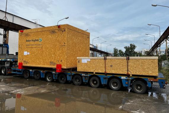 Livo Logistics with Multimodal Transport of Four Generators