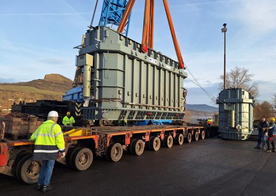 Livo Logistics Handle Two 127tn Transformers