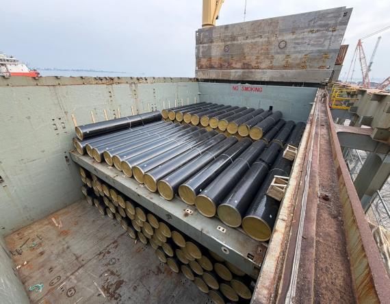 Pinto Basto Deliver 443 Pipes for Angola Water Supply Project