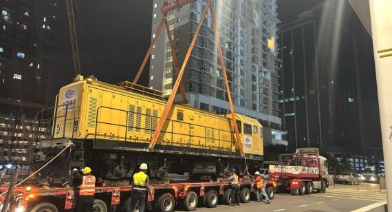 Megalift Malaysia Report Transportation of Rail Equipment
