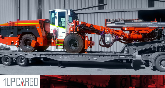 1UP Cargo Manage Multi-Shipment Project of Mining Equipment