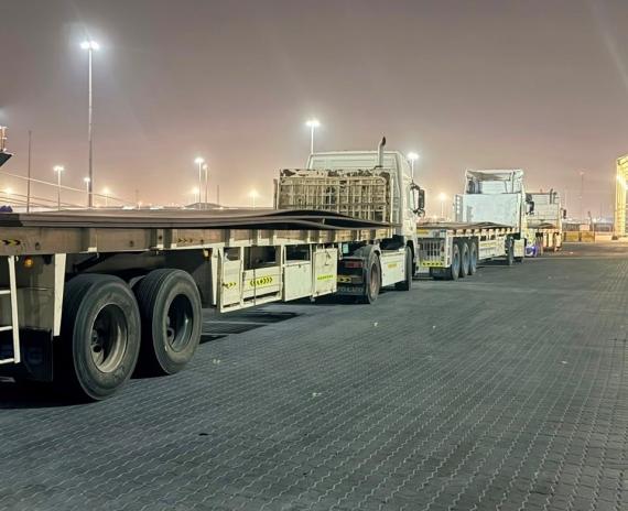 Glaube Handle Cross-Border Transport of Steel Sheets & Coils