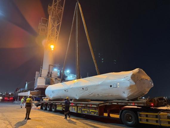 Glaube Logistics Move Autoclave from Jeddah to Oman