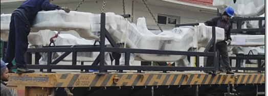KGE Logistics Transport Bogies from India to Kazakhstan