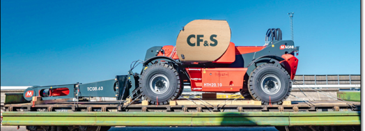 CF&S Deliver Unique Tyre Handler to Tashkent in Uzbekistan