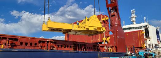 Balena Move the World's Largest Excavator to Northern Canada