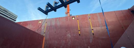 On Time Shipping in Egypt Handle Modular Pipelay System