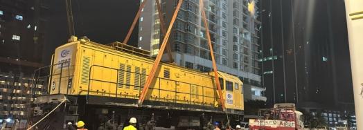 Megalift Malaysia Report Transportation of Rail Equipment