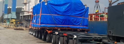 MS Global Deliver Machines from Port Klang to Penang