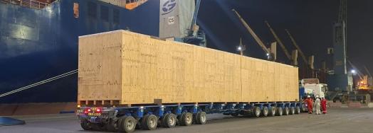Seven Seas Shipping & Logistics Deliver 24m Long Unit in Oman